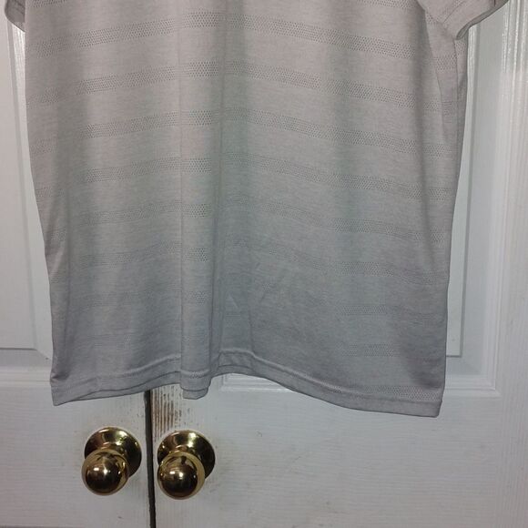 Old Navy Active Core go Fresh  light gray polo shirt  Sz XL - Picture 2 of 5